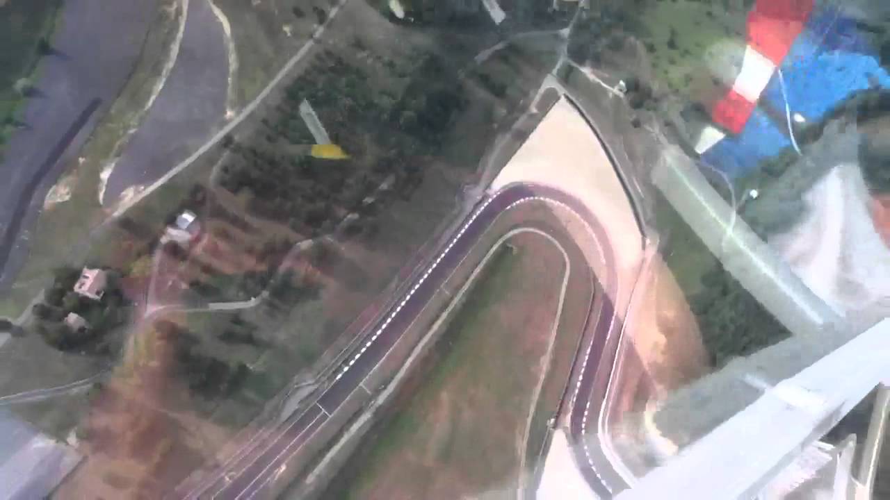 IK5YOJ inside I-MUGE glider above the Mugello autodrome