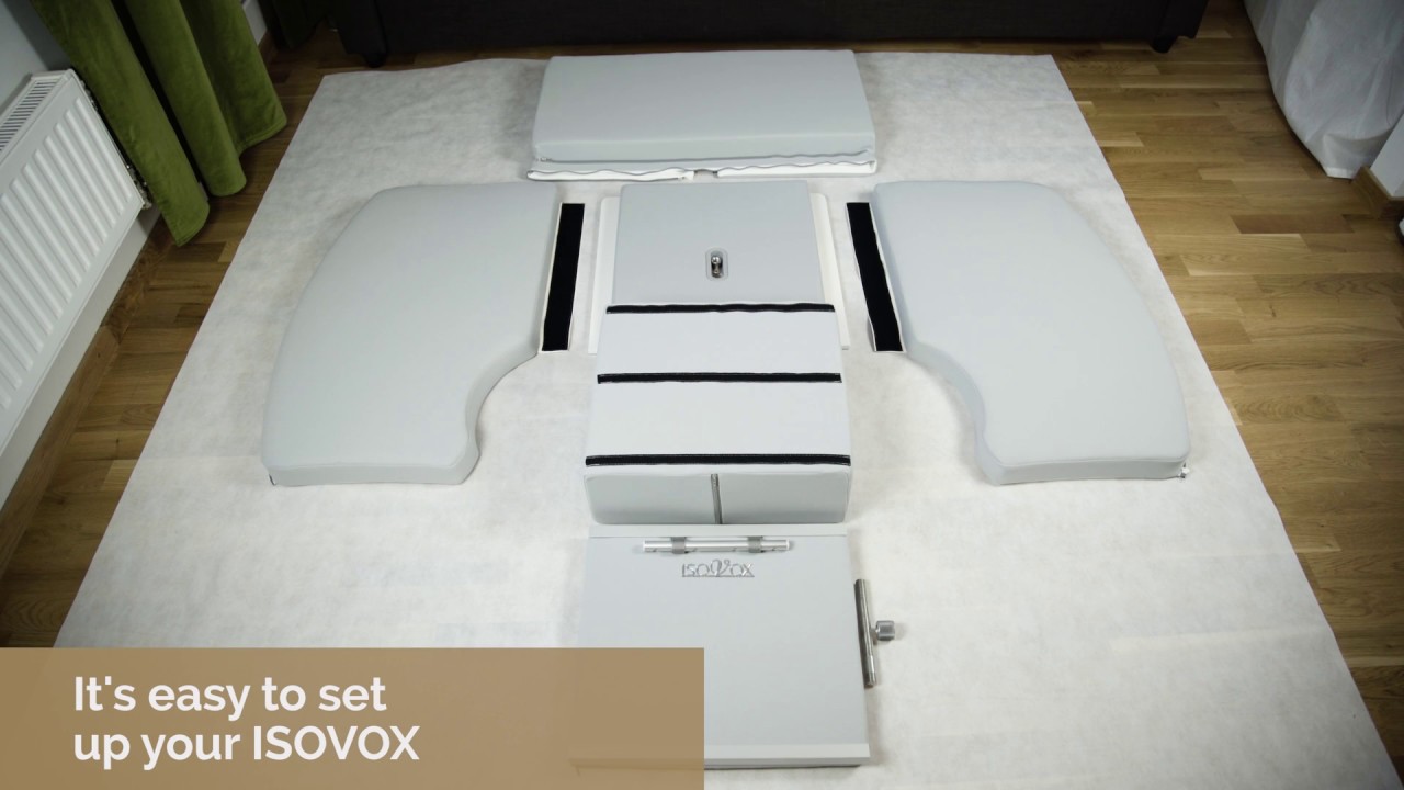 Setup ISOVOX 2 Vocal Booth at home