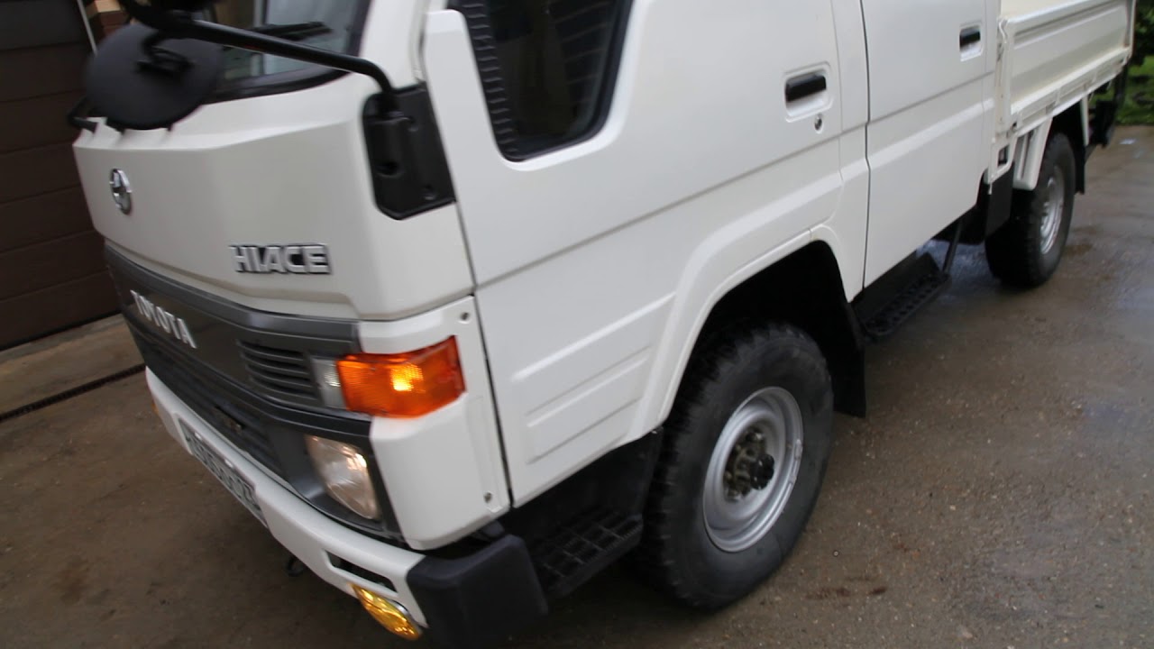 Toyota Hiace Truck 1991 гв . Один из лучших грузовиков .