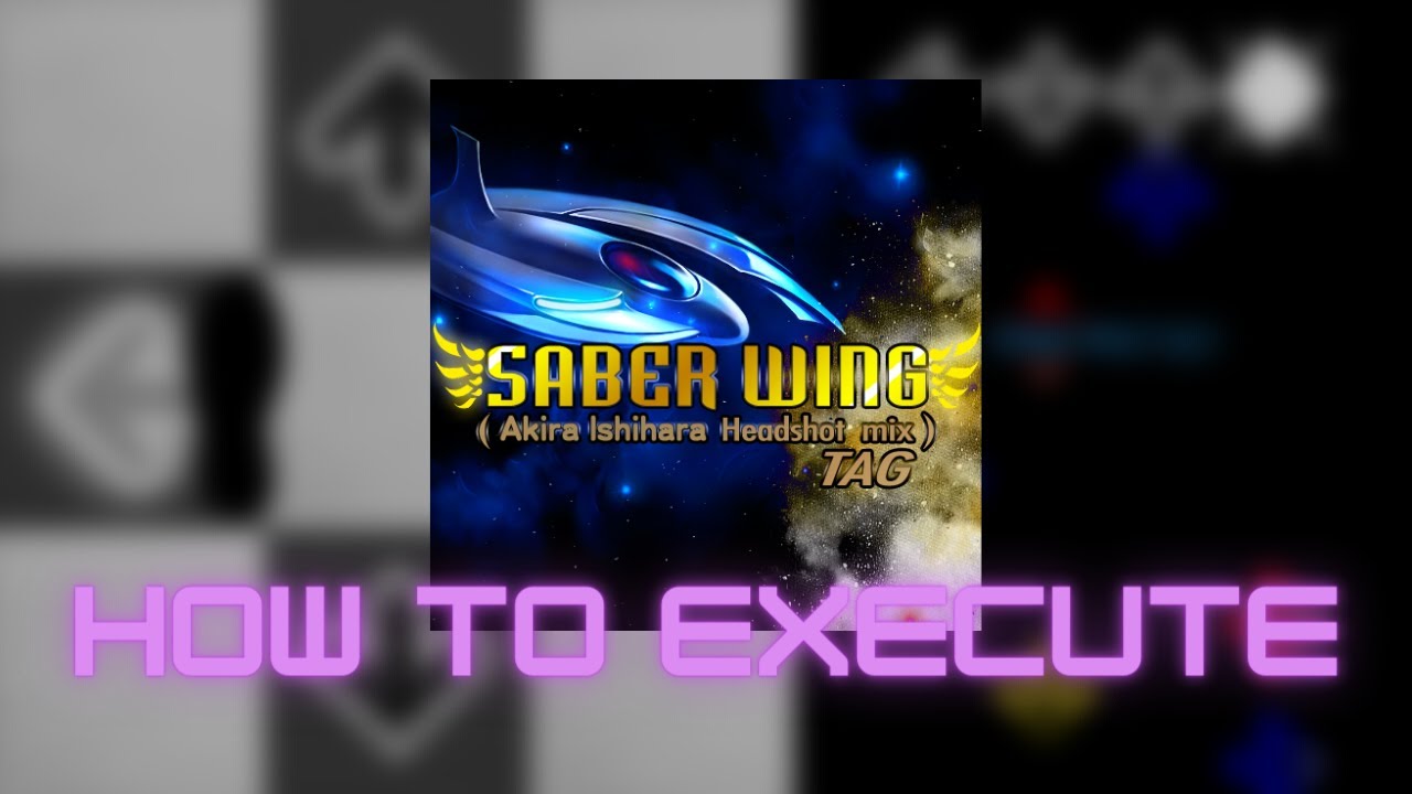 【DDR X】SABER WING (AKIRA ISHIHARA Headshot mix) CSP Lvl. 17 - How to execute