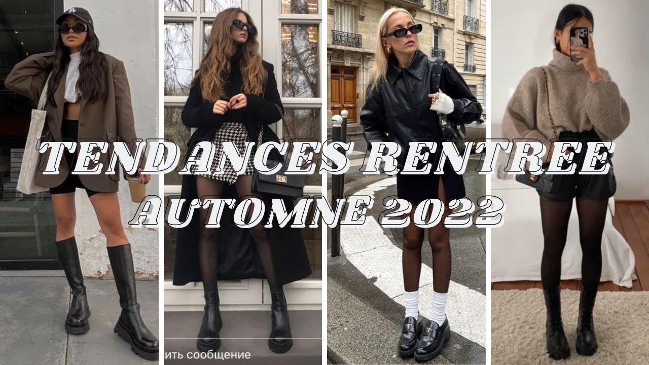 TENDANCES MODE AUTOMNE-HIVER 2022/2023