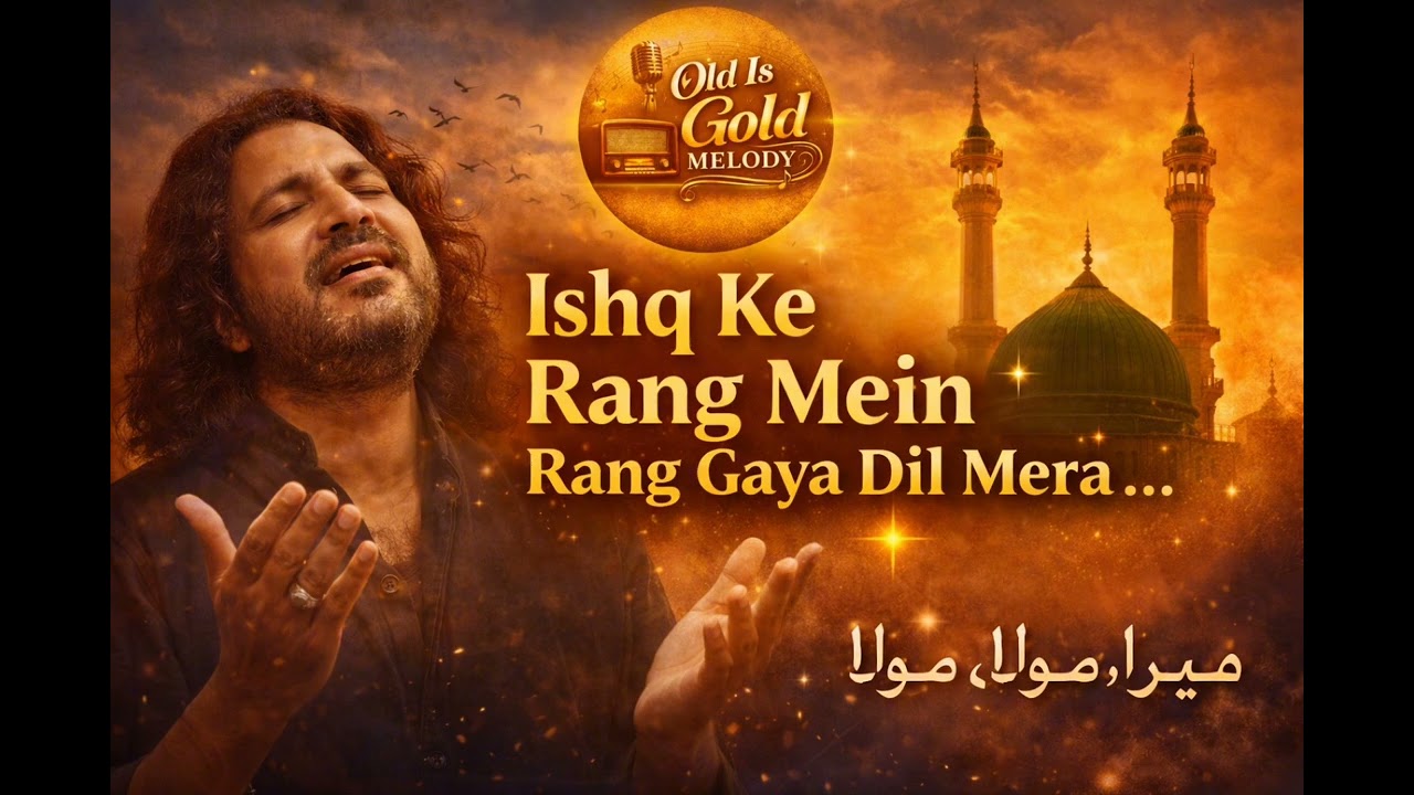 عشق کے رنگ میں رنگ گیا دل میرا | Maula Tere Sang Beh Gaya | Sufi Qawwali | Old Is Gold Melody