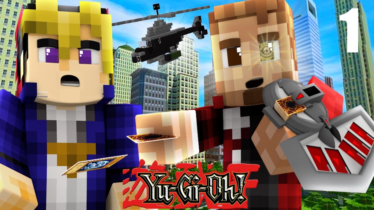 Minecraft Yugioh #1: BATTLE CITY! (Minecraft Roleplay ) Ep 1
