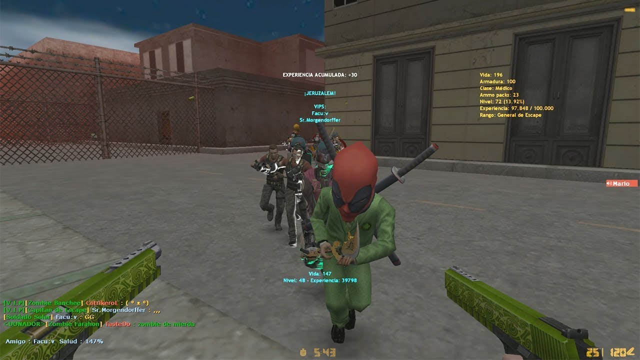 EL MEJOR ZOMBIE ESCAPE DEL MUNDO! - Counter-Strike: Zombie Escape Mod