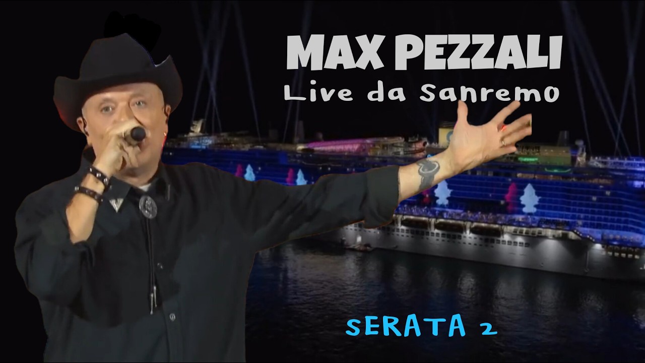 Max Pezzali LIVE da Sanremo - Serata 2