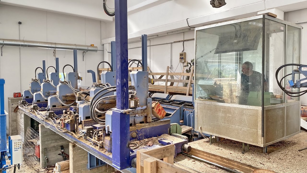 Diba Machinehandel l Primultini log bandsaw line SGD 1300 CEE IEC