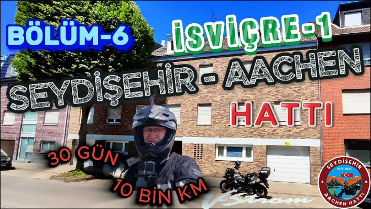 B-6 İSVİÇRE-1/Seydişehir-Aachen Hattı