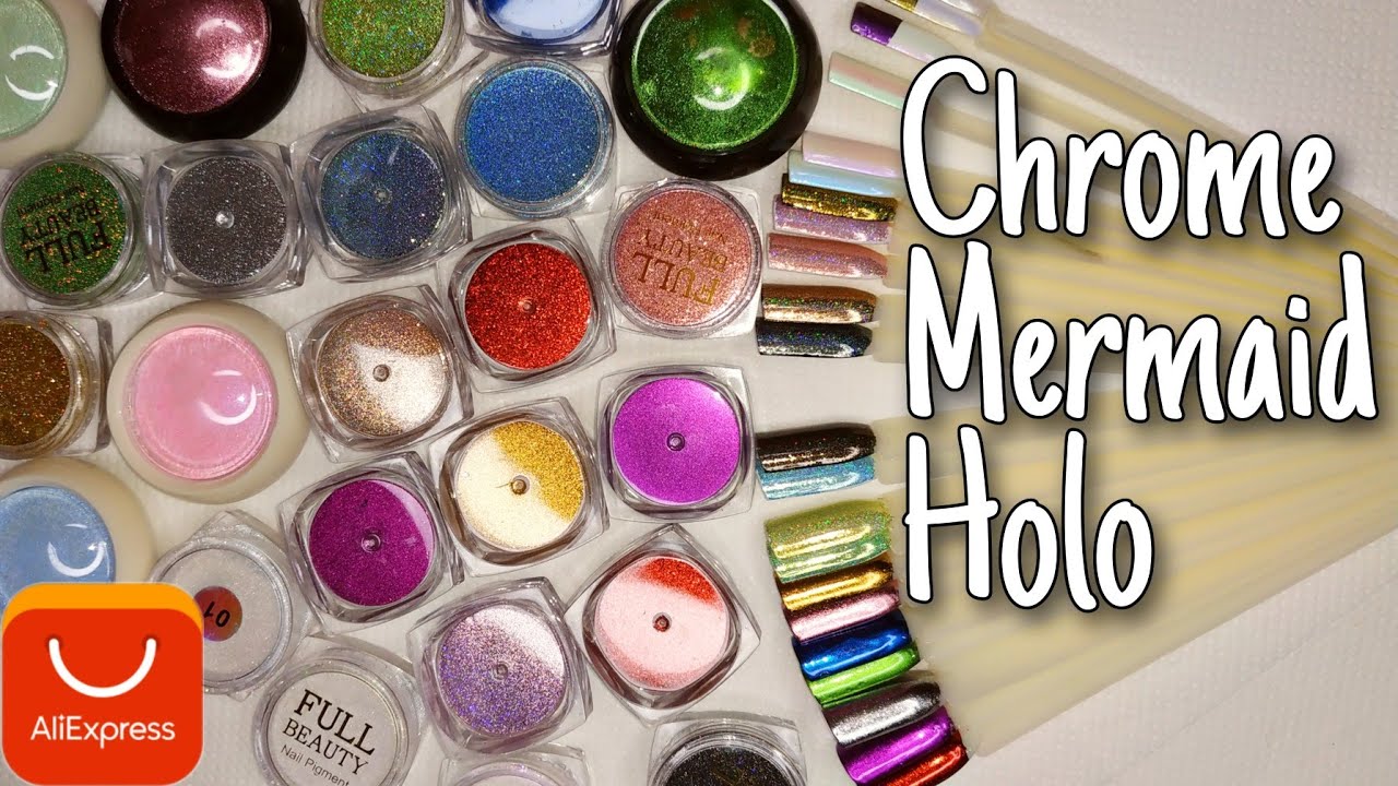 How to apply Chrome, Mermaid & Holo powder