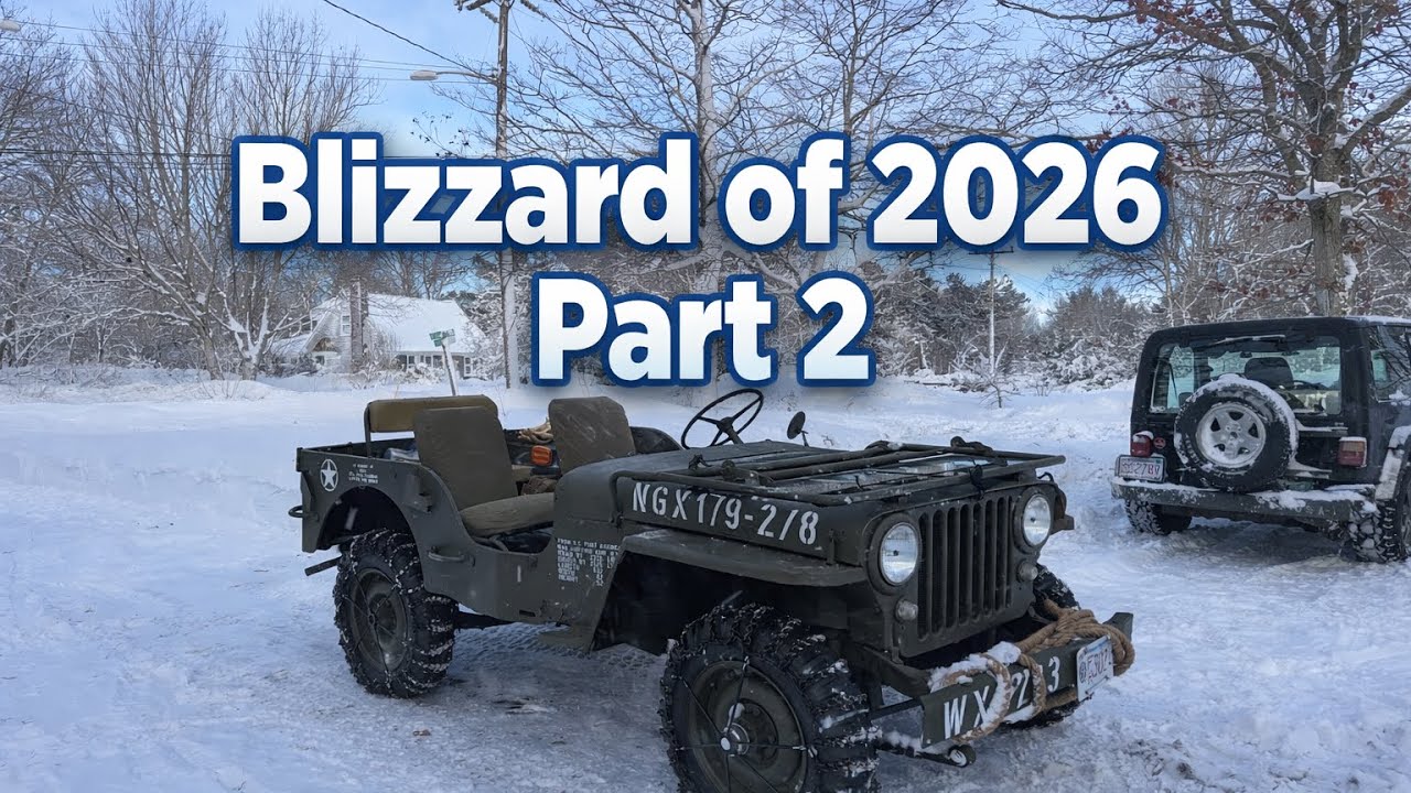 Blizzard of 2026 Unplowed Roads