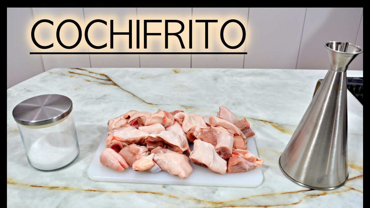 Como hacer cochinillo frito - cochifrito receta - cochifrito crujiente - cochifrito de la abuela
