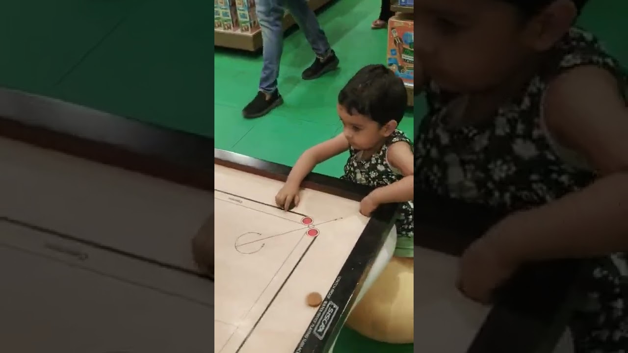 carrom board #beginer #facebook #carrom #kids #sister