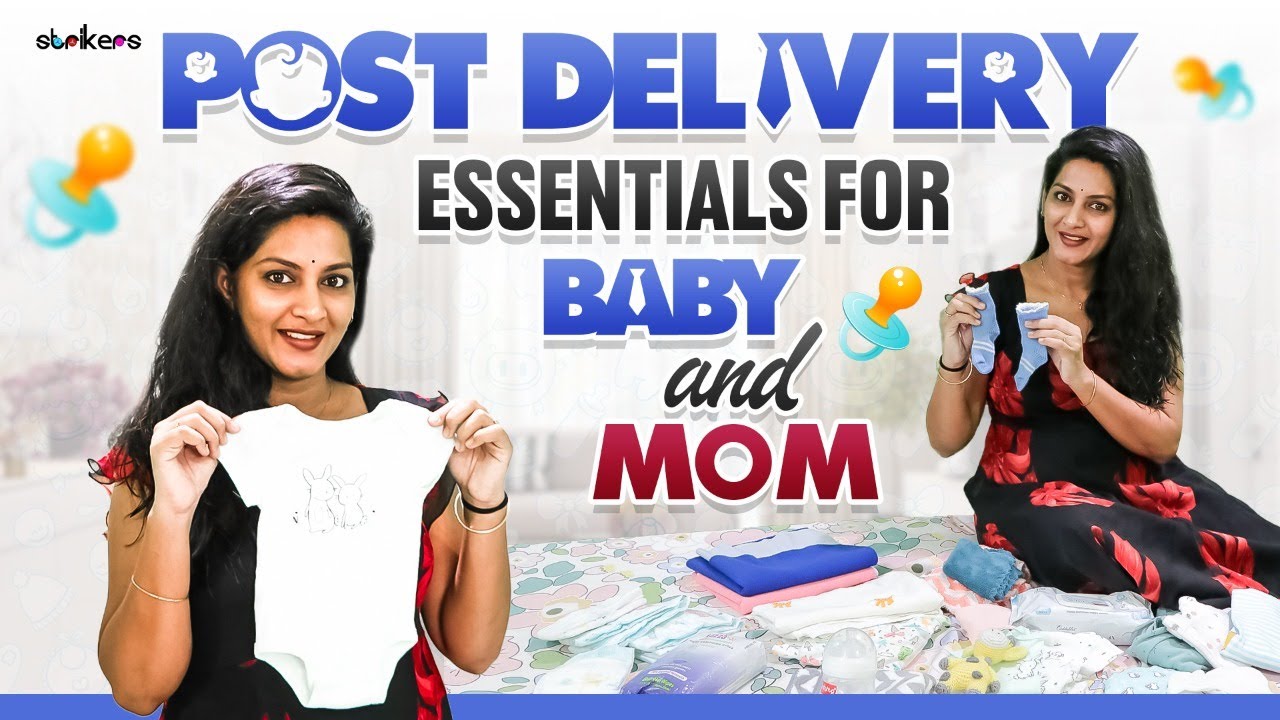 Post Delivery Essentials for Baby & Mom || Mee Pallavi || Pallavi Ramisetty || Strikers