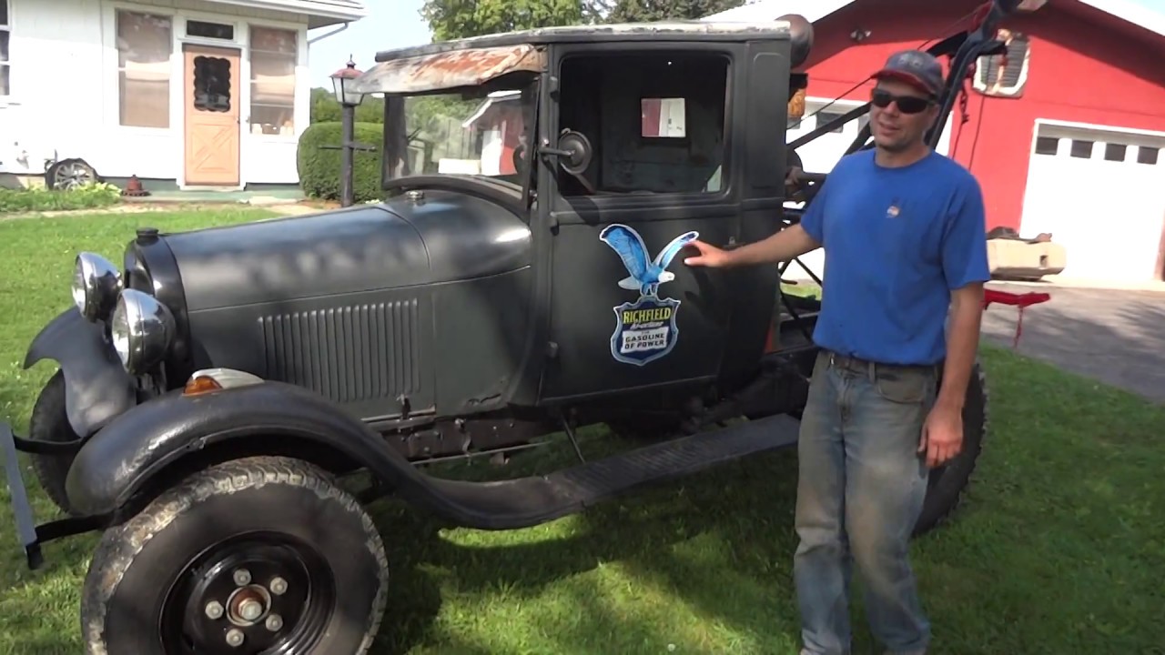 1929 Ford AA Tow Truck In Action:  Part 1:  Here's the Truck