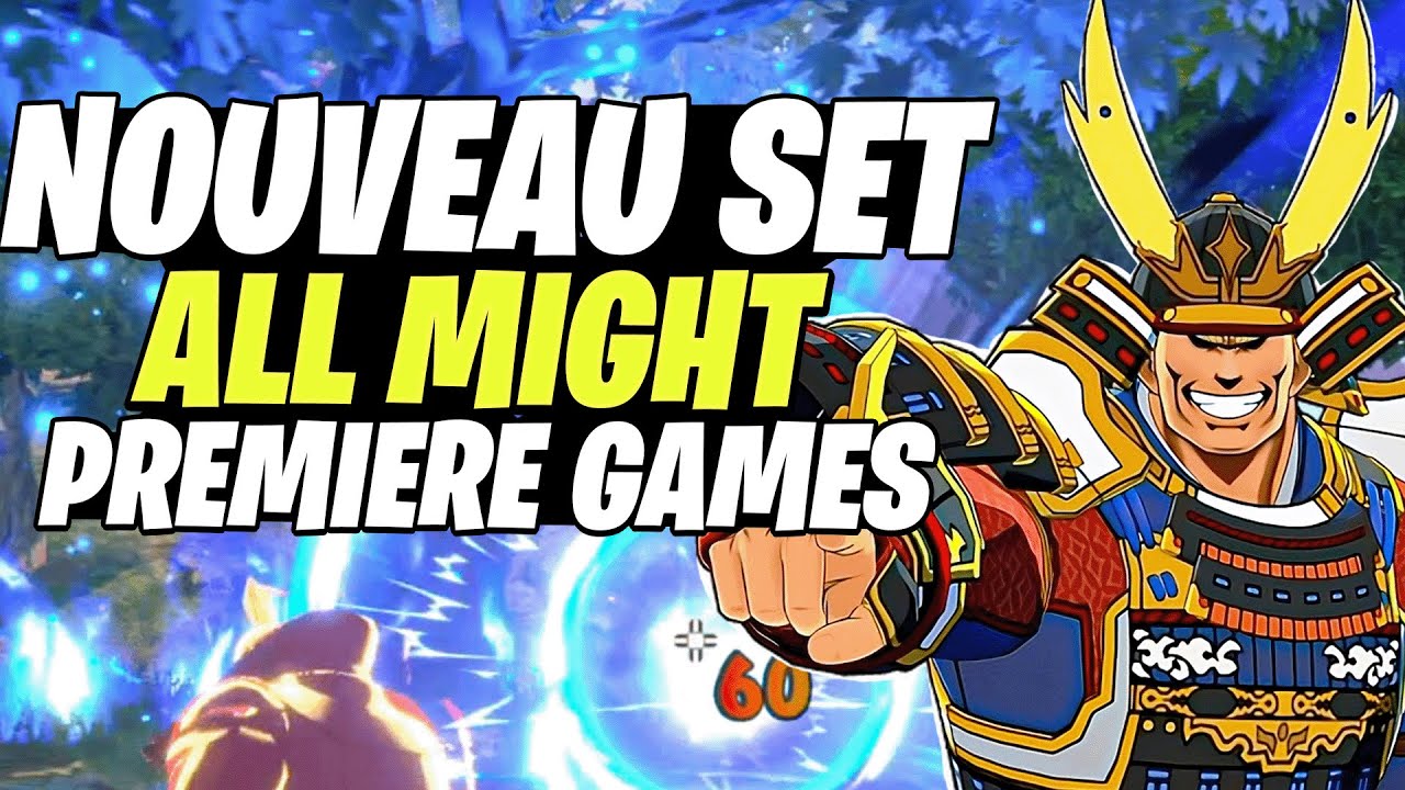 PREMIERES GAMES AVEC ALL MIGHT BLEU UN ALPHA TROP BROKEN ?