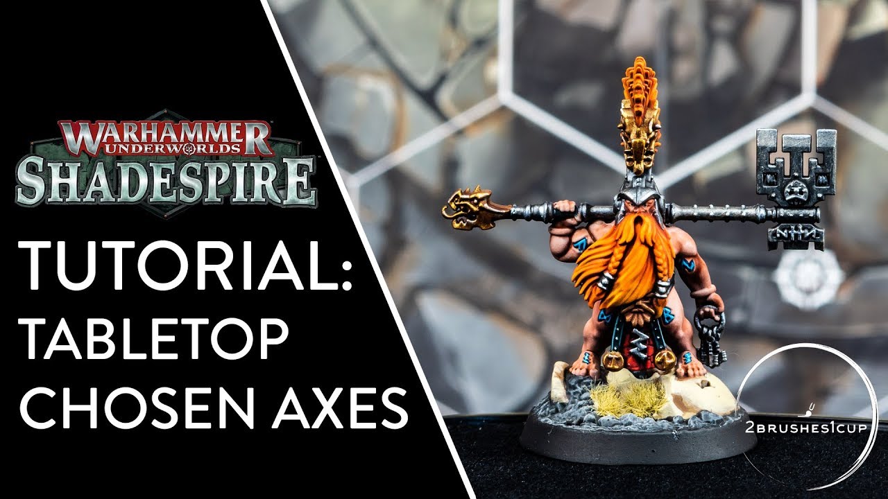 How to paint Chosen Axes - Warhammer Shadespire Dwarves
