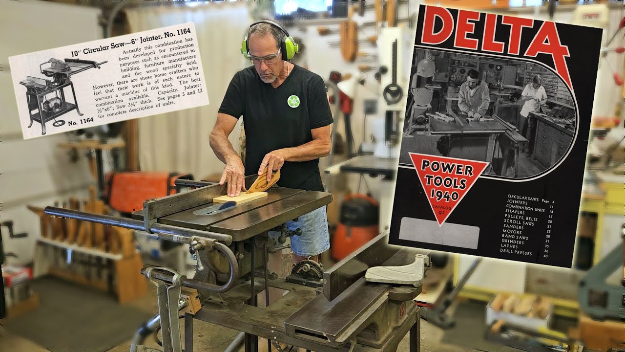 Vintage Delta Table Saw Repair