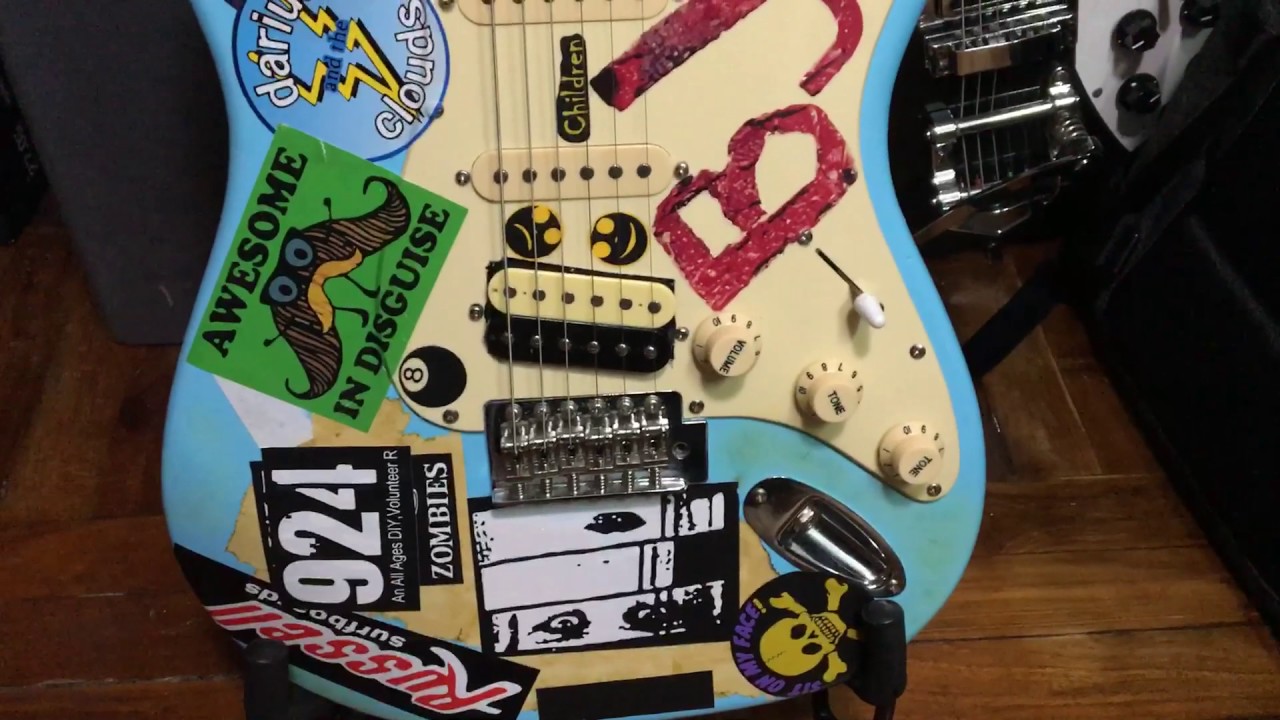 Billie Joe Blue guitar replica