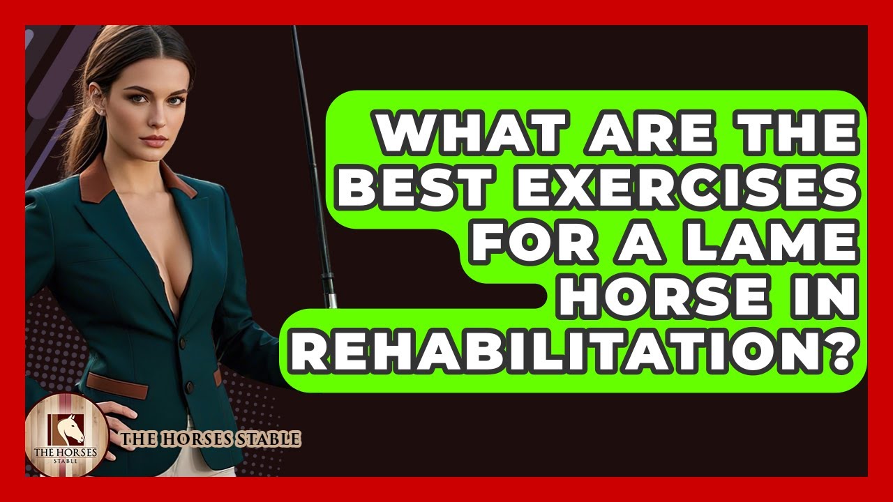 What Are The Best Exercises For A Lame Horse In Rehabilitation? - The Horses Stable