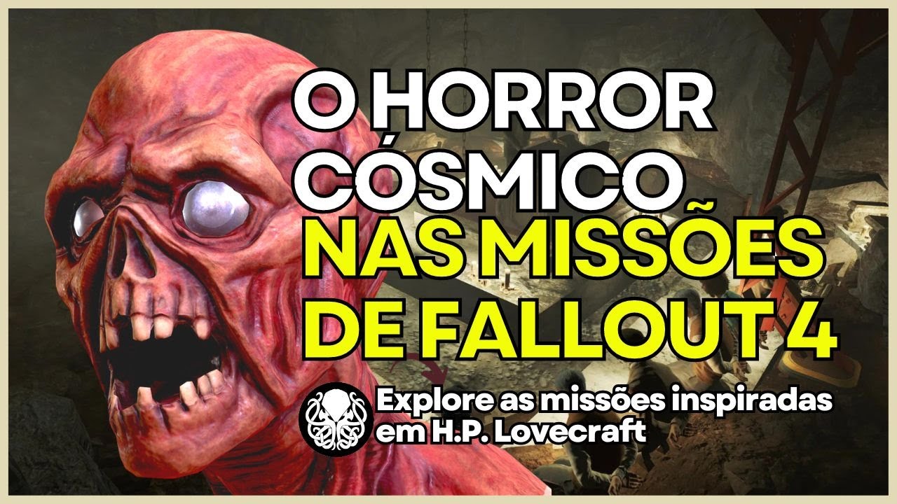 MISSÕES DE FALLOUT inspiradas no Horror Cósmico de Lovecraft. #cthulhu #lovecraft