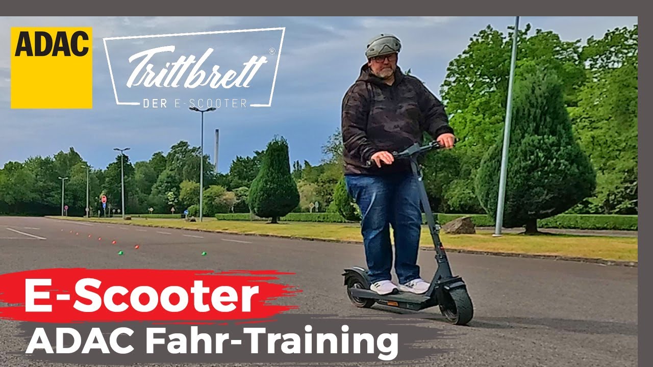 ADAC🚦E-Scooter Fahrtraining 🛴 Mein erstes Mal auf dem E-Scooter