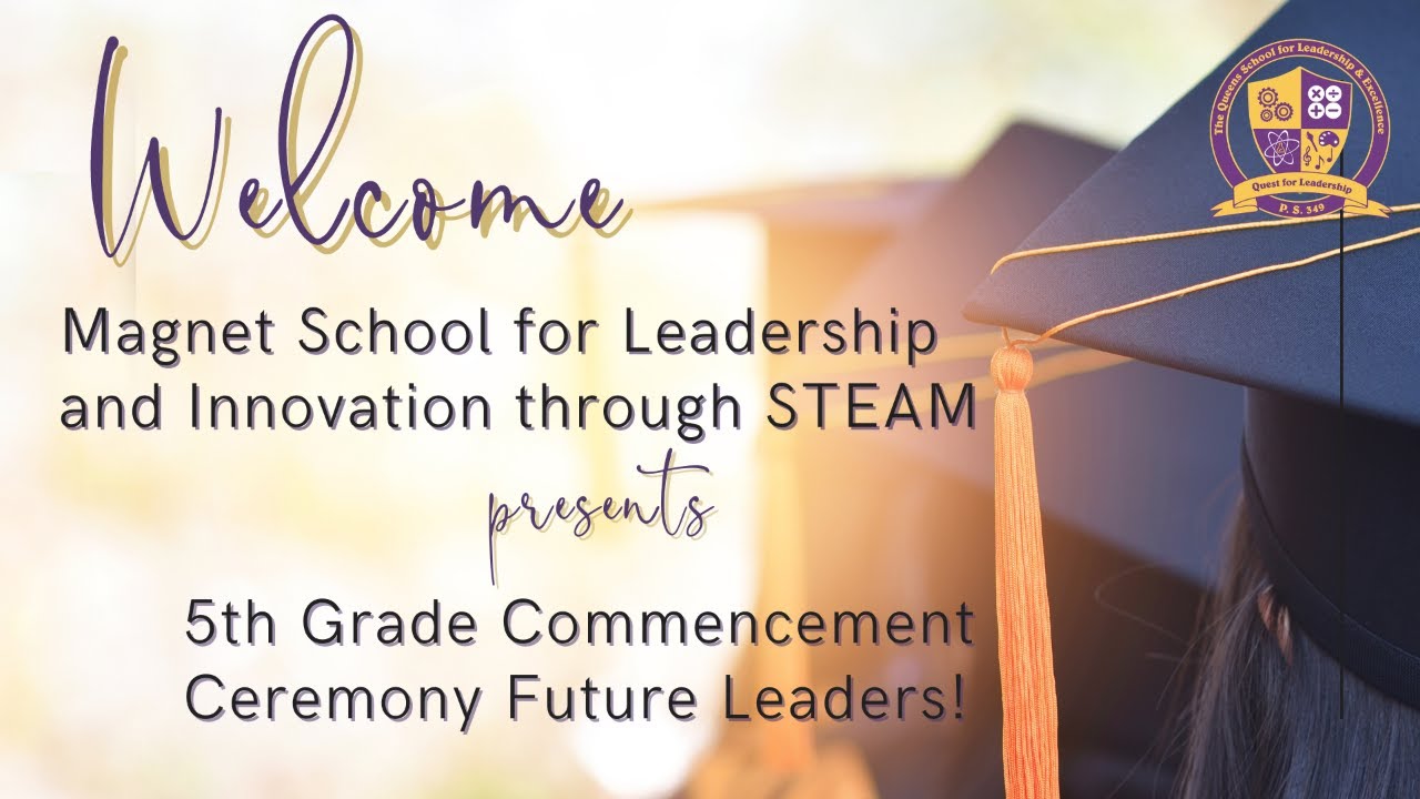 5th Grade Commencement Ceremony Future Leaders!