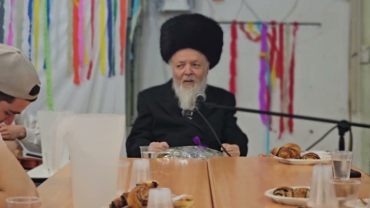 דברי תורה מתוך טיש עם הרב יהושע ויצמן | פורים תשפ