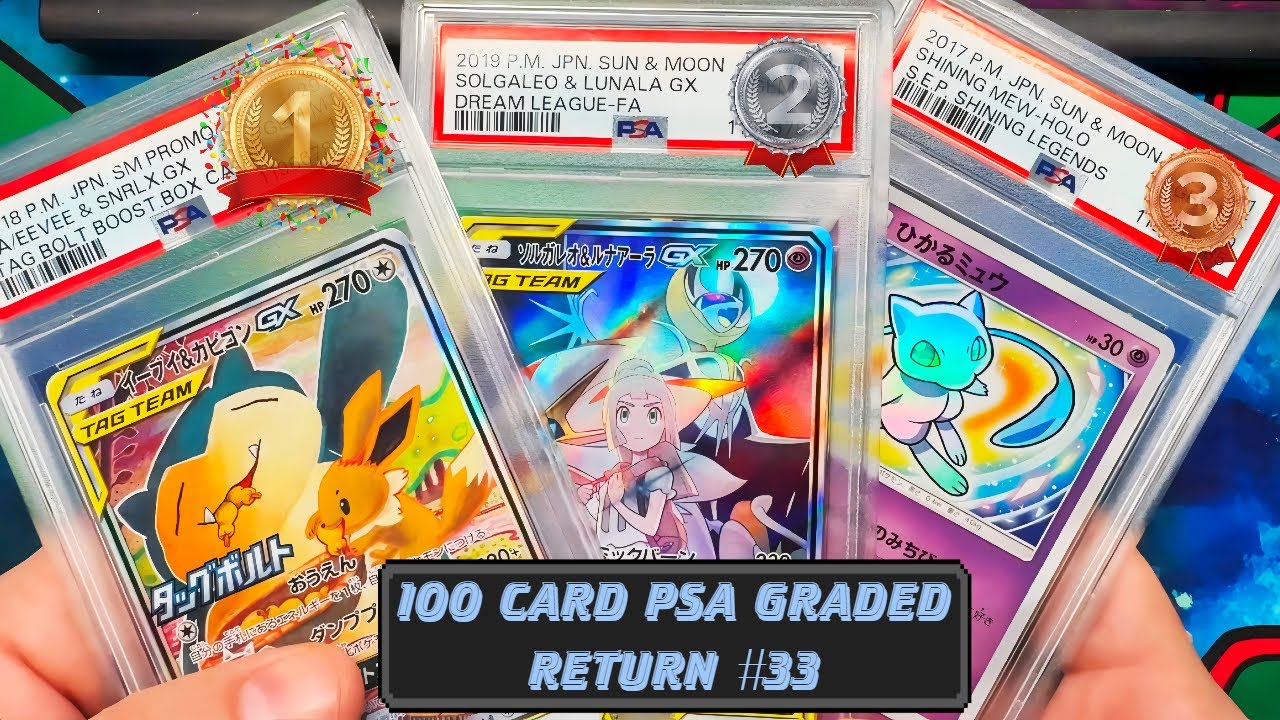 Pokémon 100 Card PSA Graded Return :#33 $2000 in Grading Fees Crying Complaining Stupidity It's me..