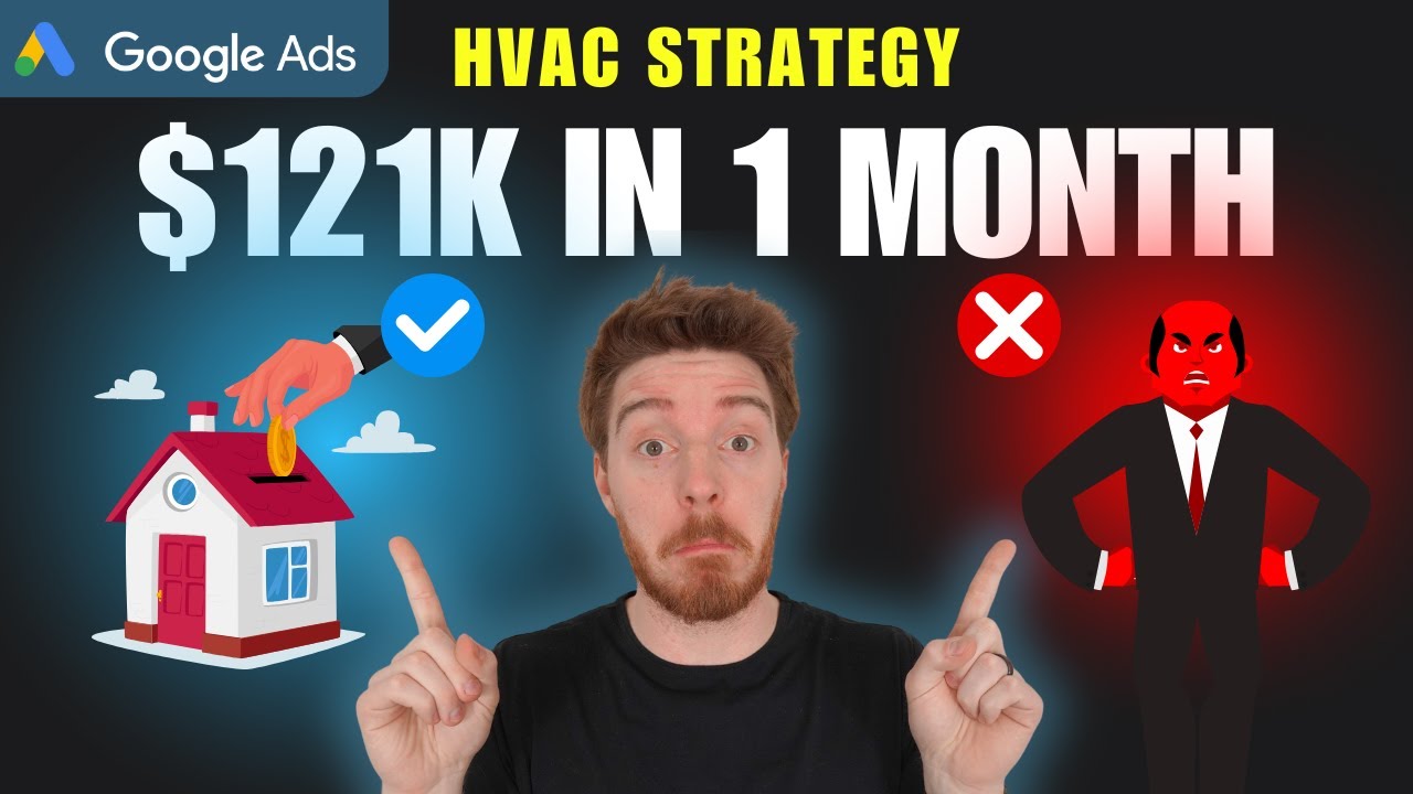 HVAC Google Ads Case Study | 121k In 30 Days