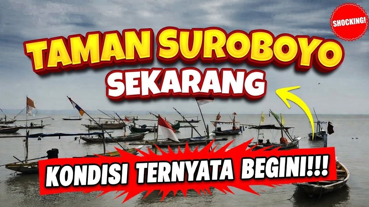 Jujur, Kaget Banget Lihat Kondisi Taman Suroboyo Sekarang!