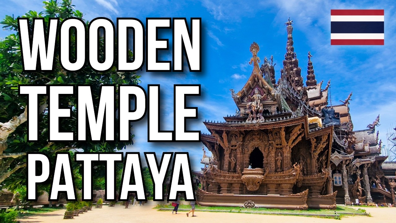 They Are Still Building It: Inside Pattaya's Infinite Wooden Temple (Hard Hat Required)