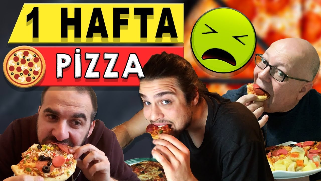 1 Haftada Kim Daha Fazla Pizza Yiyecek?