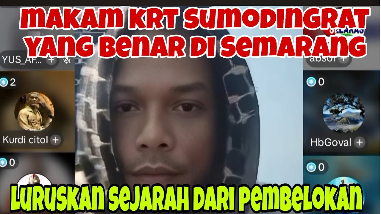 MAKAM KRT SUMODININGRAT YANG ASLI DI SEMARANG‼️ LURUSKAN SEJARAH YANG RUBAH BA'ALAWI 