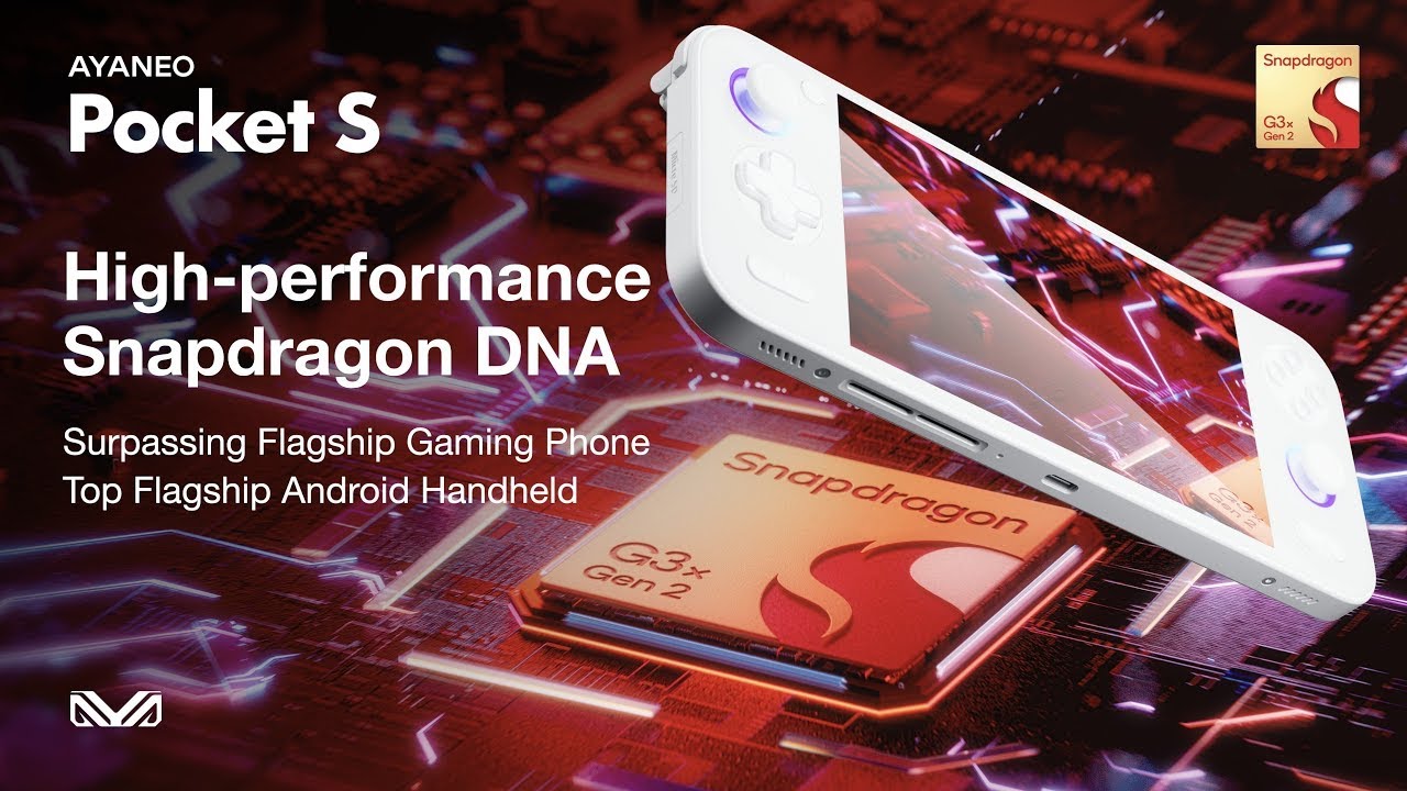 Pocket S: Snapdragon G3x Gen2 New Android Handheld