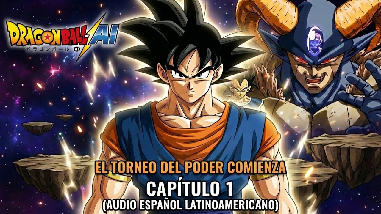 Dragon Ball AI - Inicia El Torneo del Poder Cap.1 (Audio Latino) #DragonBallAI