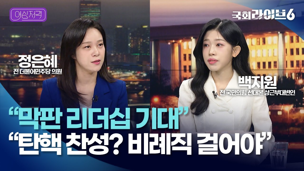 탄핵 통과까지 '단 한 표'…정은혜 