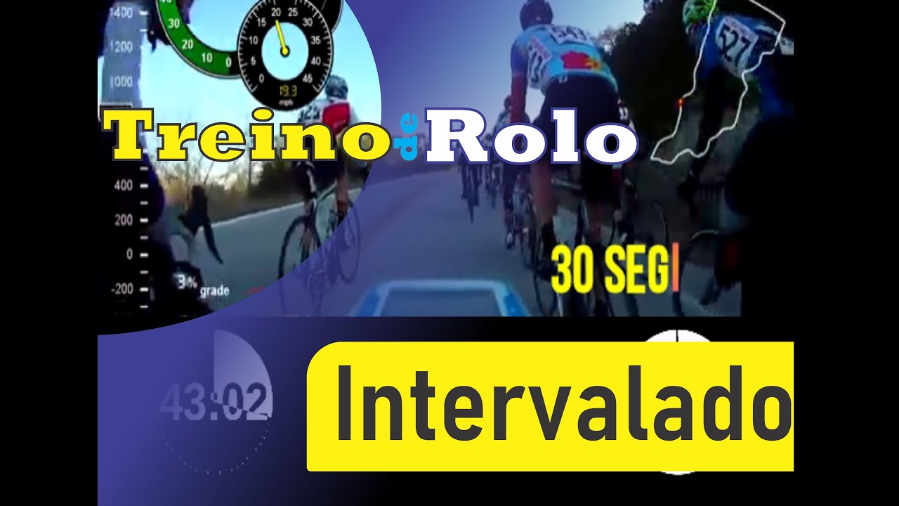 Treino Bike  Indoor ROLO - INTERVALADO /  PE  EP-10 by Alen Brandizzi