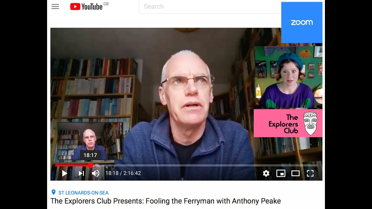 #TheExplorersClub Presents : Fooling the Ferryman with Anthony Peake