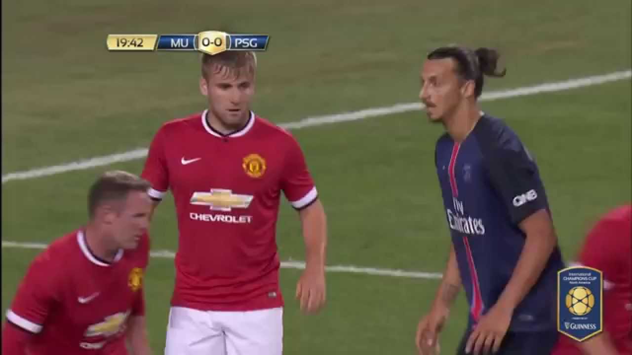 ICC 2015: Manchester United vs. Paris Saint-Germain Highlights