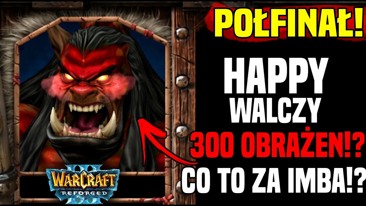 Obrażenia Grommasha to jest PRZESADA! Happy vs Focus - Warcraft 3