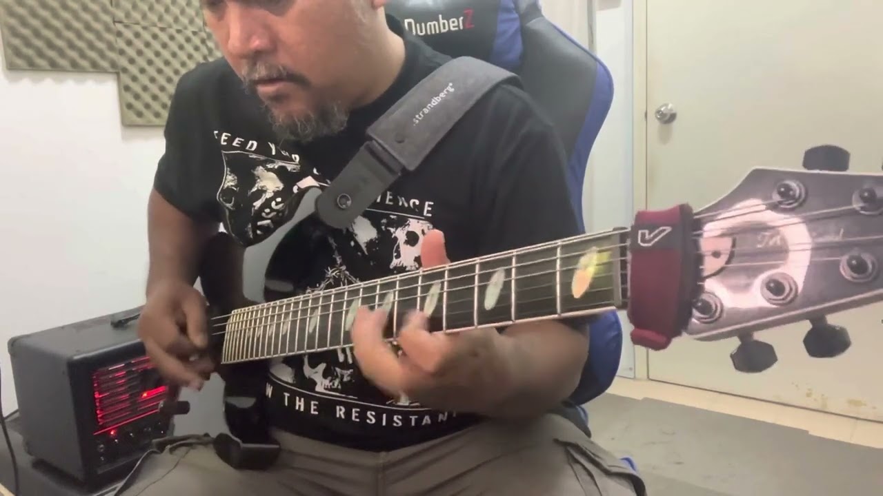 #caparisonguitars Testing out - Caparison TAT Adam D