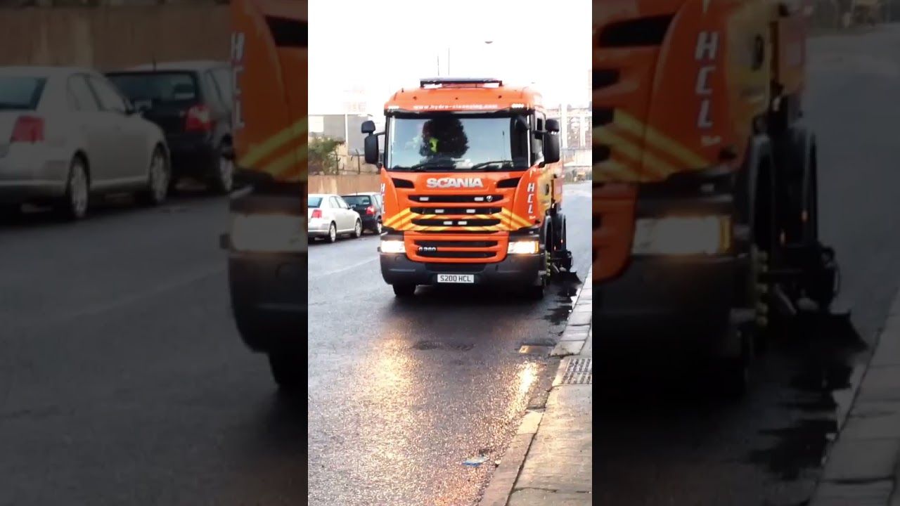 Satisfying Road Sweeper Moments | Hydro Cleansing