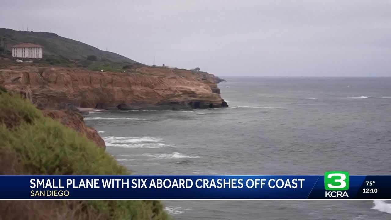 Six killed in small plane crash off California coast
