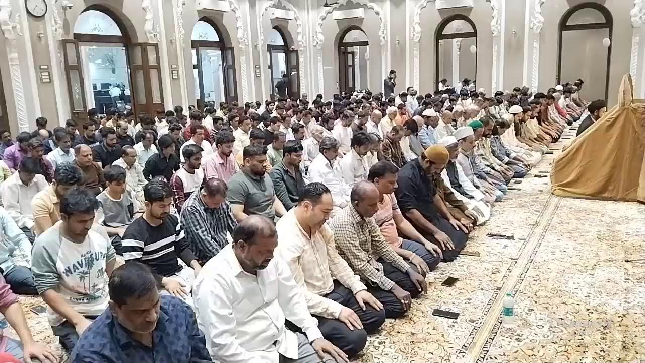 AZAN NAMAZ E MAGRIB ISHA 6 59 PM KHOJA SHIA ISHNA ASHARI JAMA MASJID MUMBAI