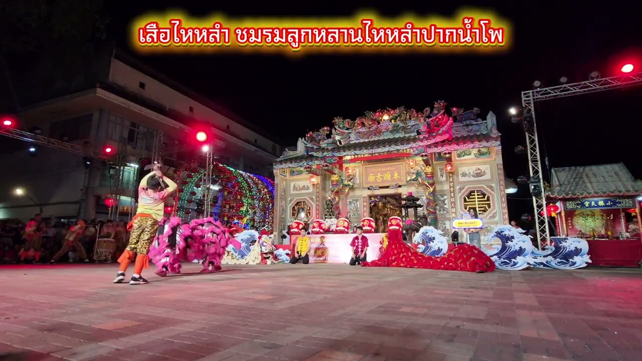 เสือไหหลำ ชมรมลูกหลานไหหลำปากน้ำโพ#เสือไหหลำ#นครสวรรค์ #ตรุษจีนปากน้ำโพ #ปากน้ำโพ#นครสวรรค์ 