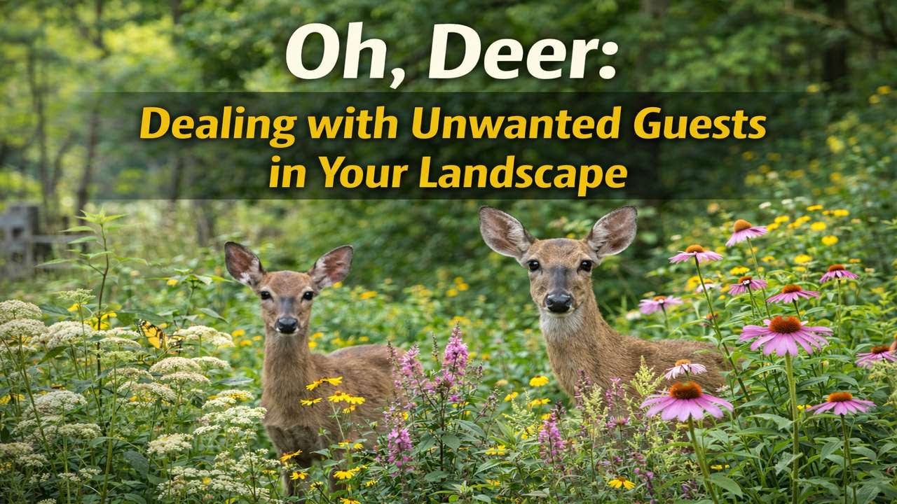 Oh, Deer: Dealing with Unwanted Guests in Your Landscape