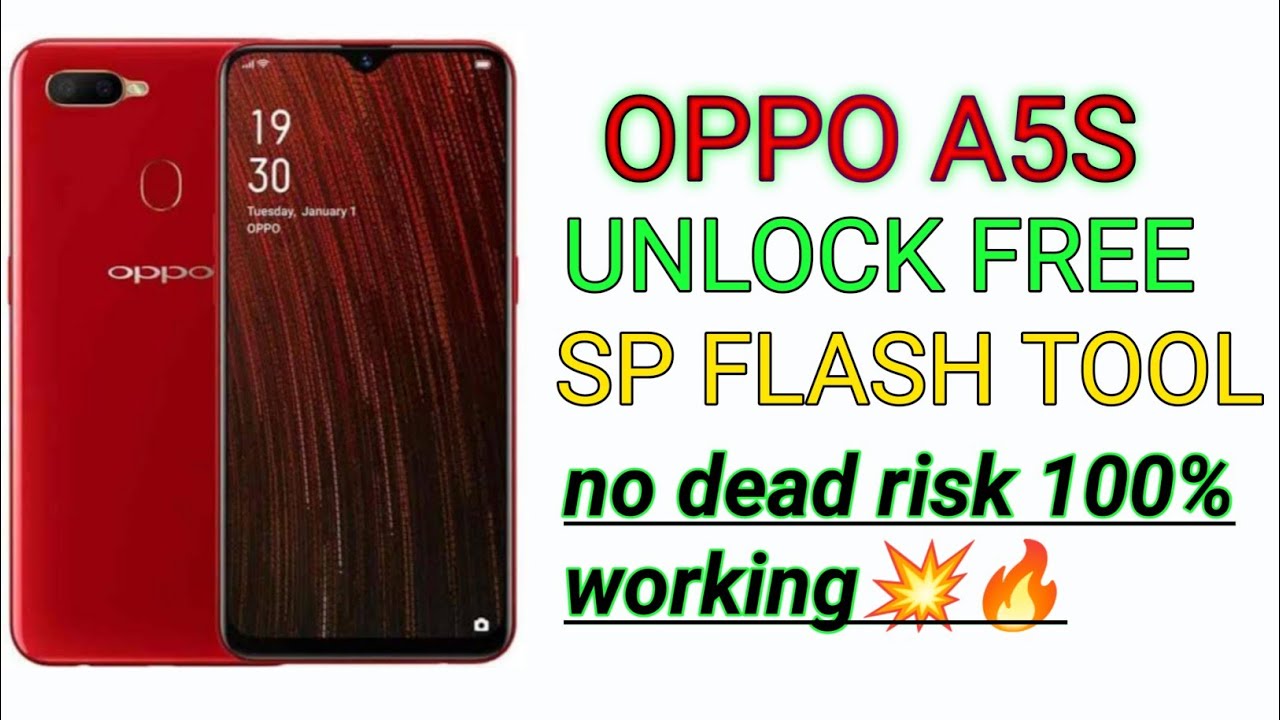OPPO A5s Unlock hard reset format sp flash tool. oppo cph1909 unlock #oppoa5sformat #unlock #format