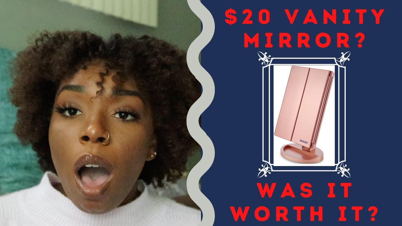 I Bought A $20 Vanity Mirror From Amazon! | Was It Worth It?