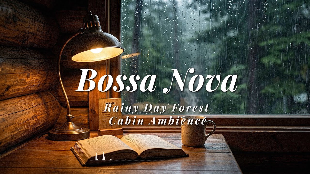 Rainy Day Forest Cabin Ambience