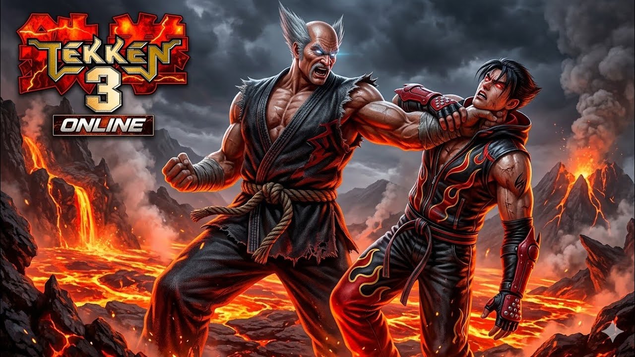 Tekken 3 Online. Friendly Fights. JinKazshima (P1) vs imran (P2)