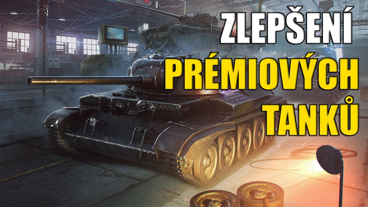CHYSTANÉ ZLEPŠENÍ PRÉMIOVÝCH TANKŮ (Chieftain/T95?) | World of Tanks